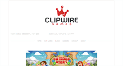 Desktop Screenshot of clipwiregames.com