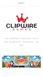 Mobile Screenshot of clipwiregames.com